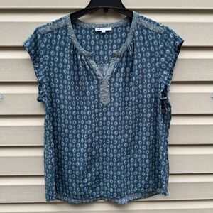 DR2 Womens XXL cap sleeve popover pullover shirt